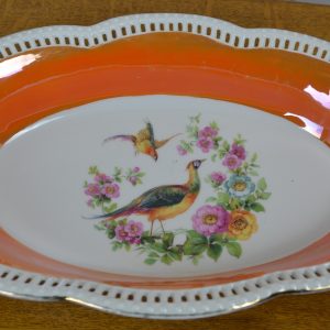 plat porcelaine Bavaria de la maison de Carine