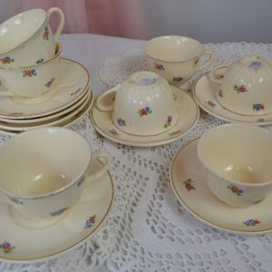 service à café Shabby de La maison de Carine