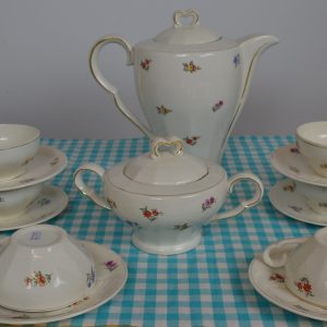 Service à café porcelaine Céramord de La maison de Carine