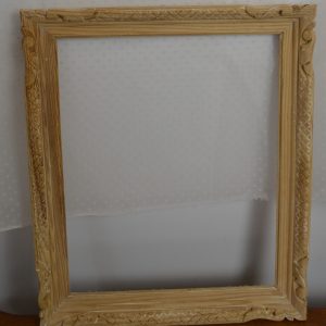 Encadrement bois de La maison de Carine