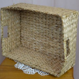 Panière en paille de La maison de Carine