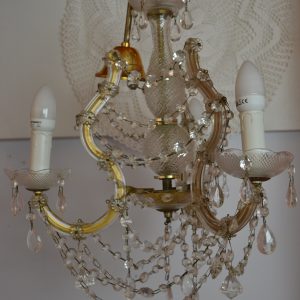 Lustre pampilles de La maison de Carine