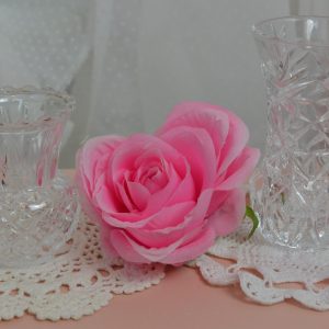 Duo de vases en verre de La maison de Carine