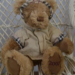 Ours en peluche Burberry de La maison de Carine