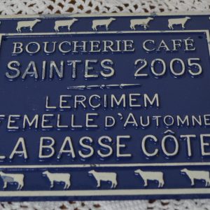 Plaque de concours agricole de La maison de Carine