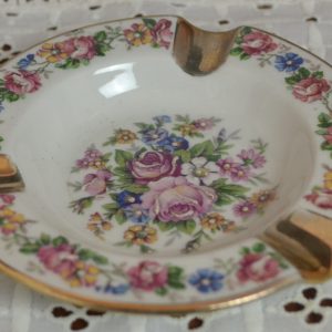 Cendrier porcelaine Limoges de La maison de Carine