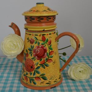 Cafetière émaillée de La maison de Carine