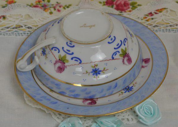 Tasse à thé porcelaine de Limoges de La maison de Carine_2