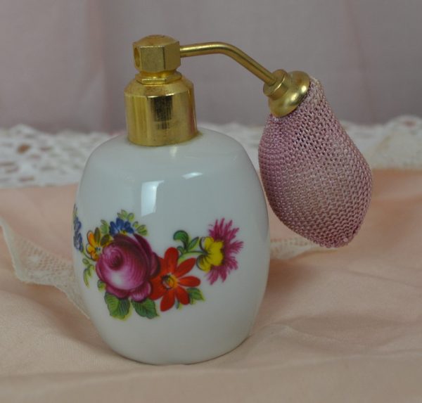 Vaporisateur parfum porcelaine de Limoges de La maison de Carine_1