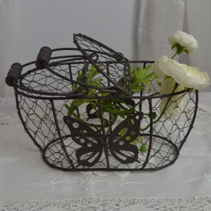 Panier en fer de La maison de Carine