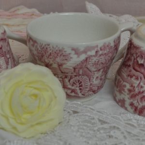 Tasses à café anglaises de La maison de Carine