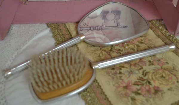 Set brosse et miroir à main de La maison de Carine_3