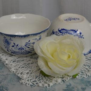 Duo de tasses Lancaster Sarreguemines de La maison de Carine
