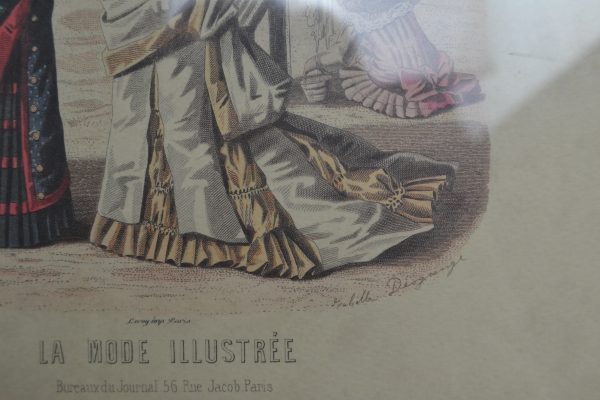 Illustration "La mode illustrée" 1880 de La maison de Carine_3