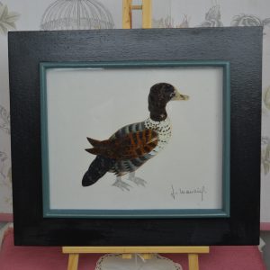 Tableau canard en ailes de papillons de La maison de Carine