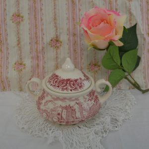Sucrier anglais rose de La maison de Carine