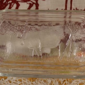 Beurrier en verre vache de La maison de Carine