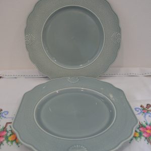 Assiettes plates Geneviève Lethu de La maison de Carine