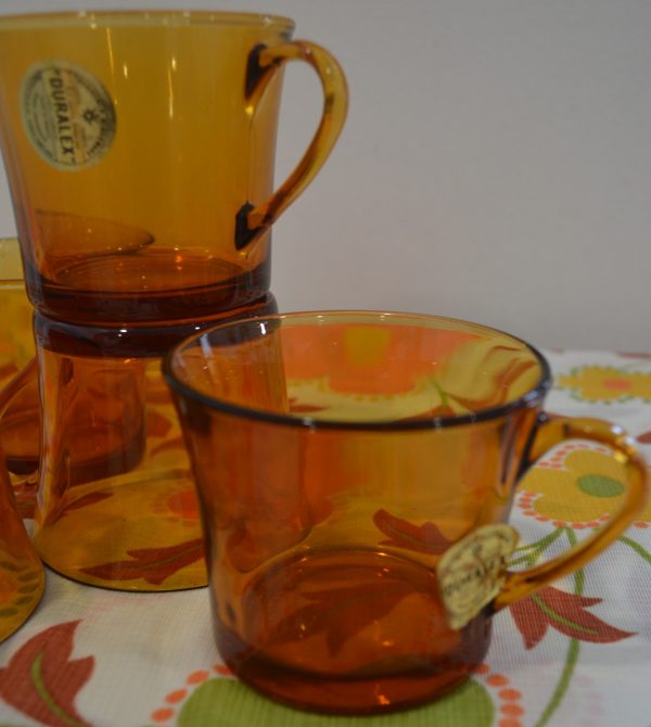 Tasses à café ambrées Duralex vintage de La maison de Carine_3