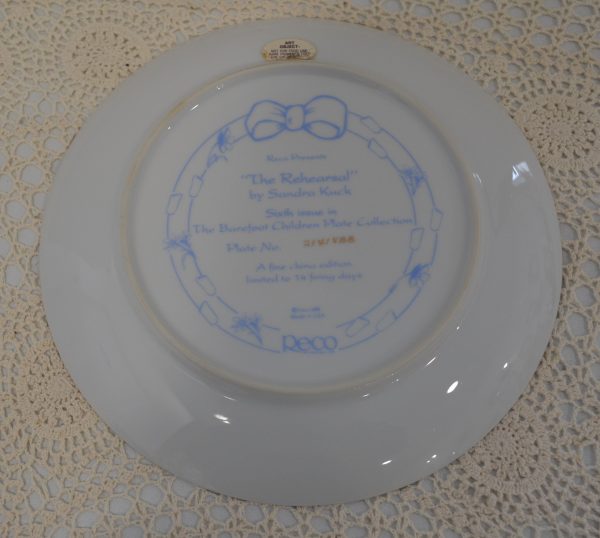 Assiette décorative porcelaine fine de La maison de Carine_3