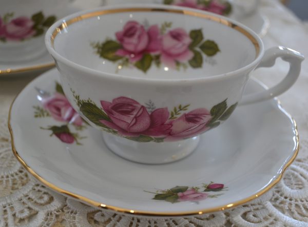 Tasses à thé en porcelaine fine de La maison de Carine_4