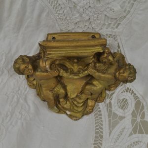 console ange dorée de La maison de Carine