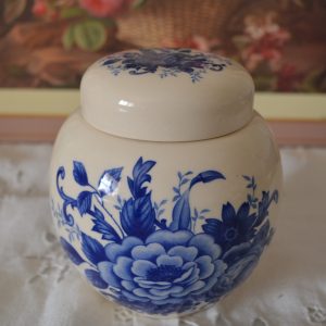 Pot à gingembre porcelaine anglaise de La maison de Carine