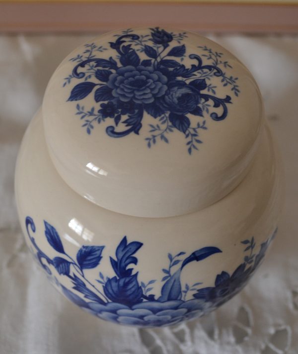 Pot à gingembre porcelaine anglaise de La maison de Carine_1