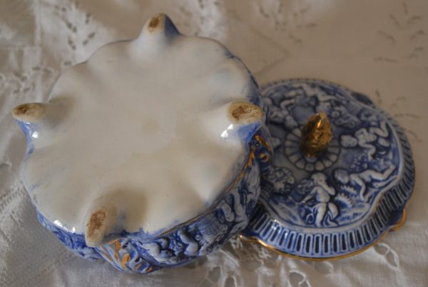 Boite en porcelaine Shabby chérubins de La maison de Carine_3