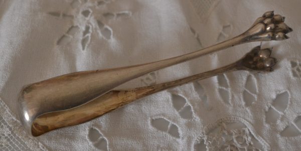 Pince à sucre métal argenté de La maison de Carine_2