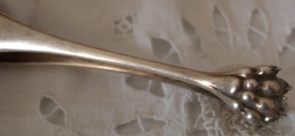 Pince à sucre métal argenté de La maison de Carine_3