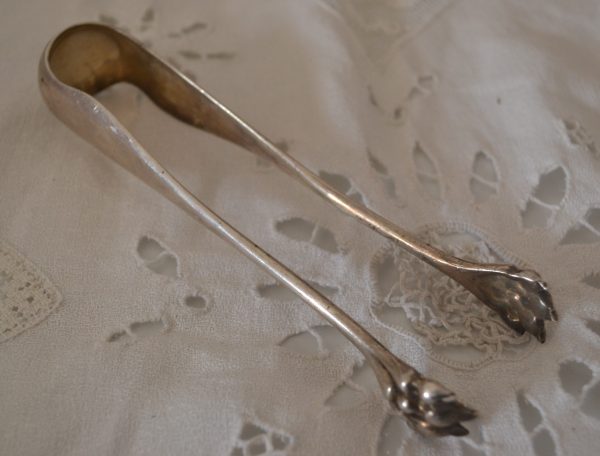Pince à sucre métal argenté de La maison de Carine_4