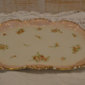 Plat porcelaine de Limoges de La maison de Carine