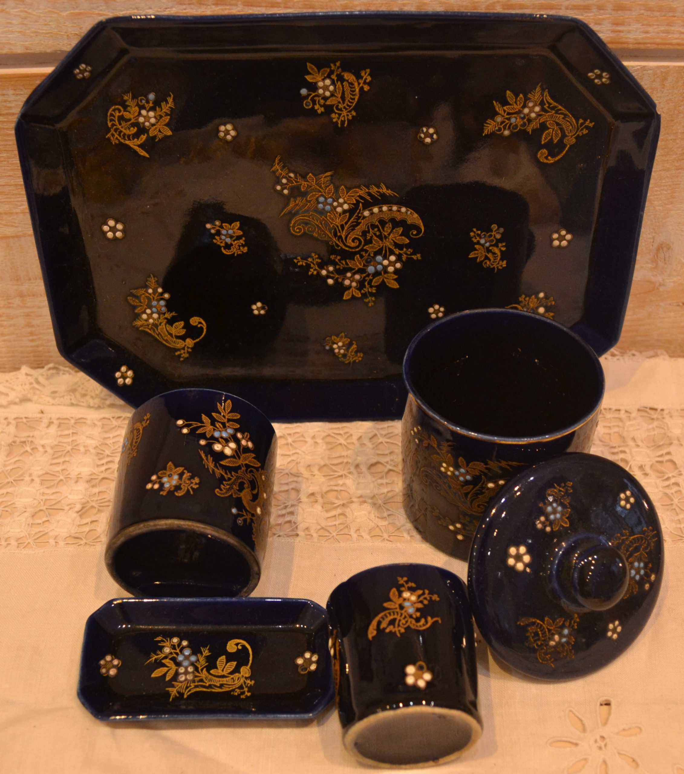 Service à tabac faïence Lunéville de La maison de Carine_3